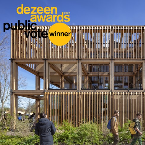 Winnaar public vote Dezeen Award